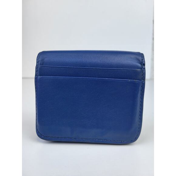 Balenciaga Wallet Blue Leather Small - Picture 3 of 7